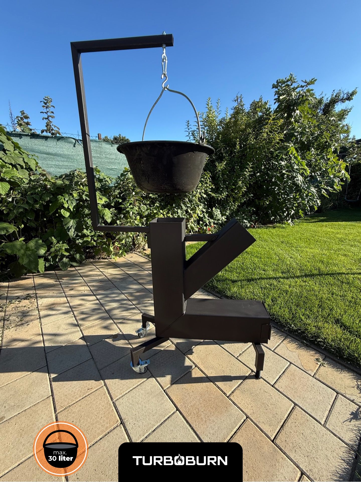 Emeld új szintre a bográcsozás élményét a TurboBurn rakétakályha segítségével!